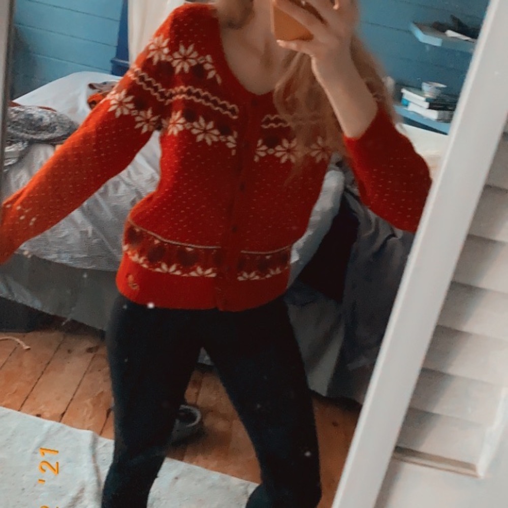 Hollister Red Sweater